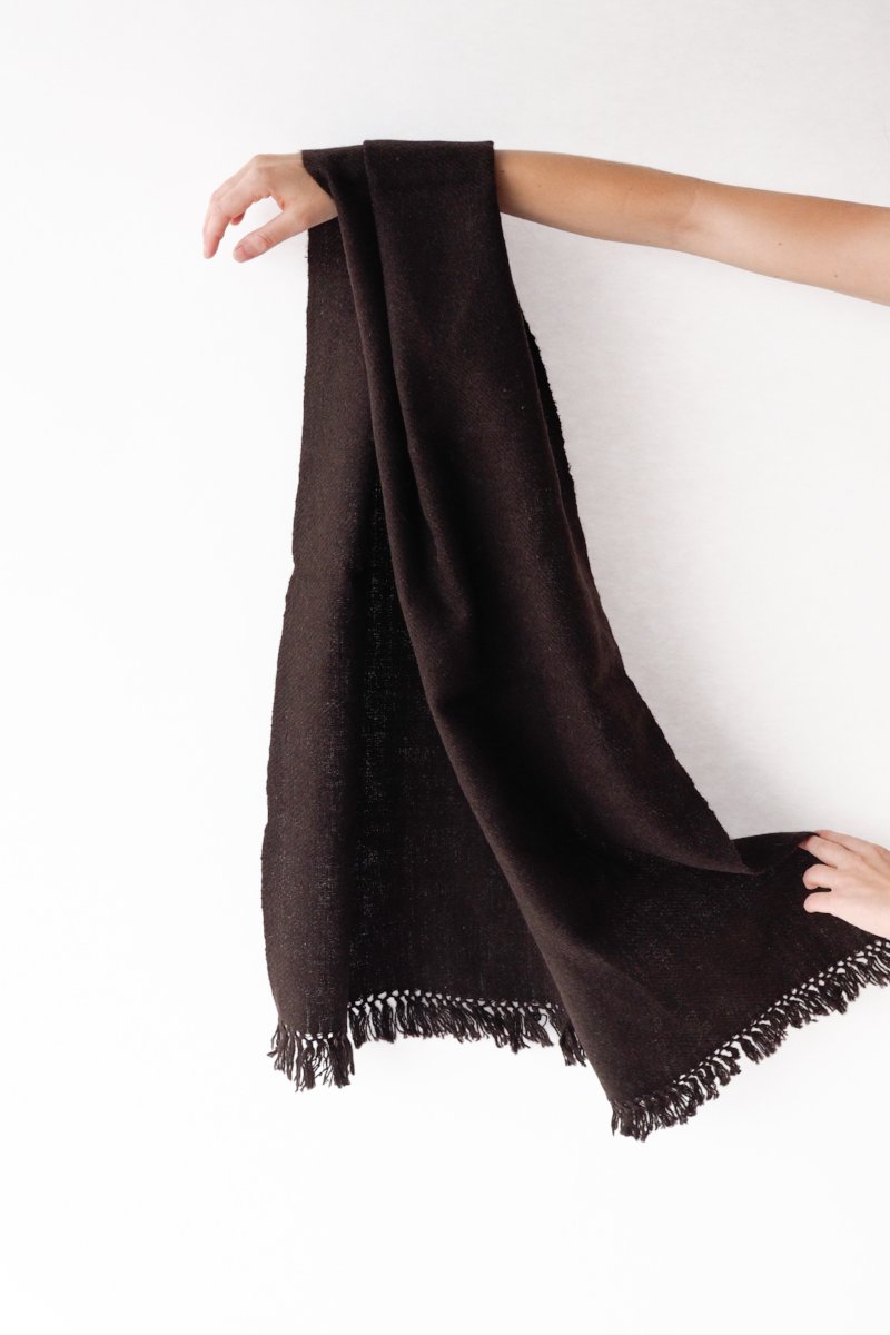 Scarf Khullu | 100% Handspun & Handwoven Yak Wool Scarf