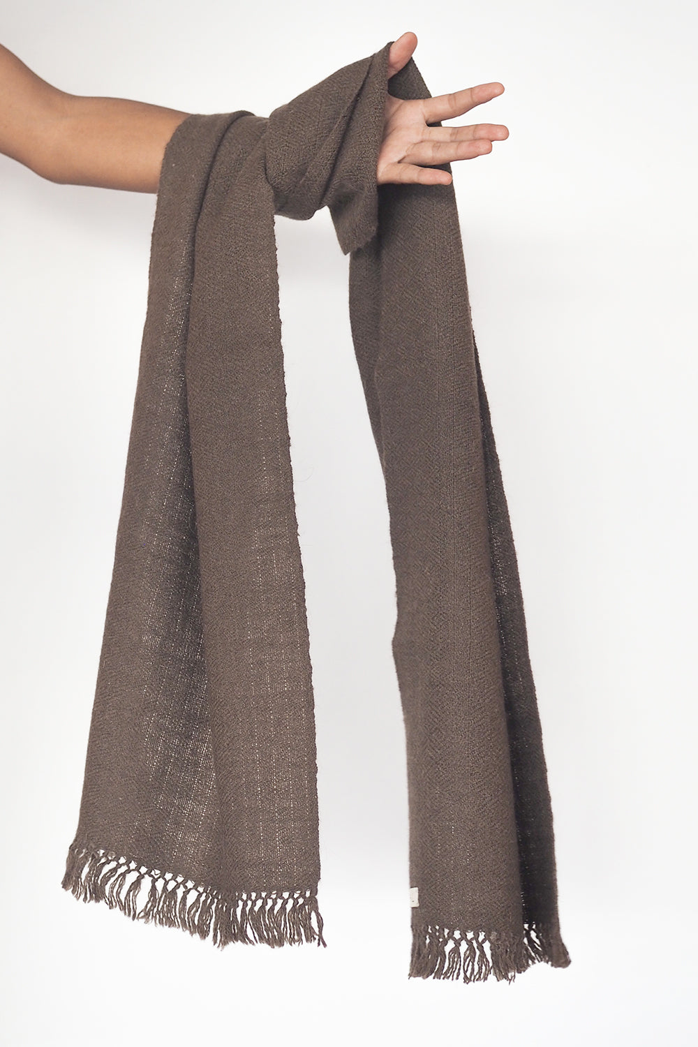 Scarf Khullu | 100% Handspun & Handwoven Yak Wool Scarf