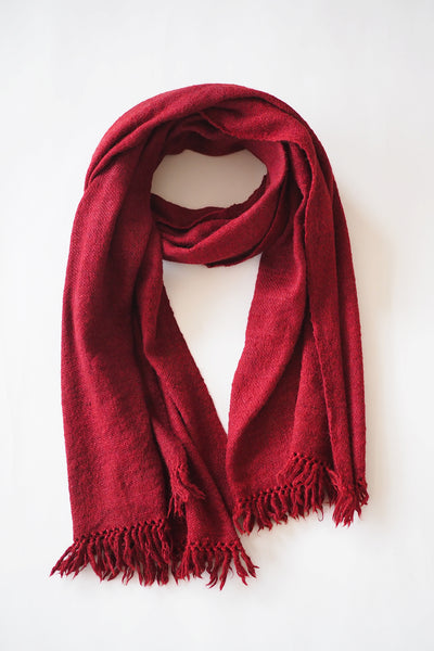 Scarf Lam Burgundy