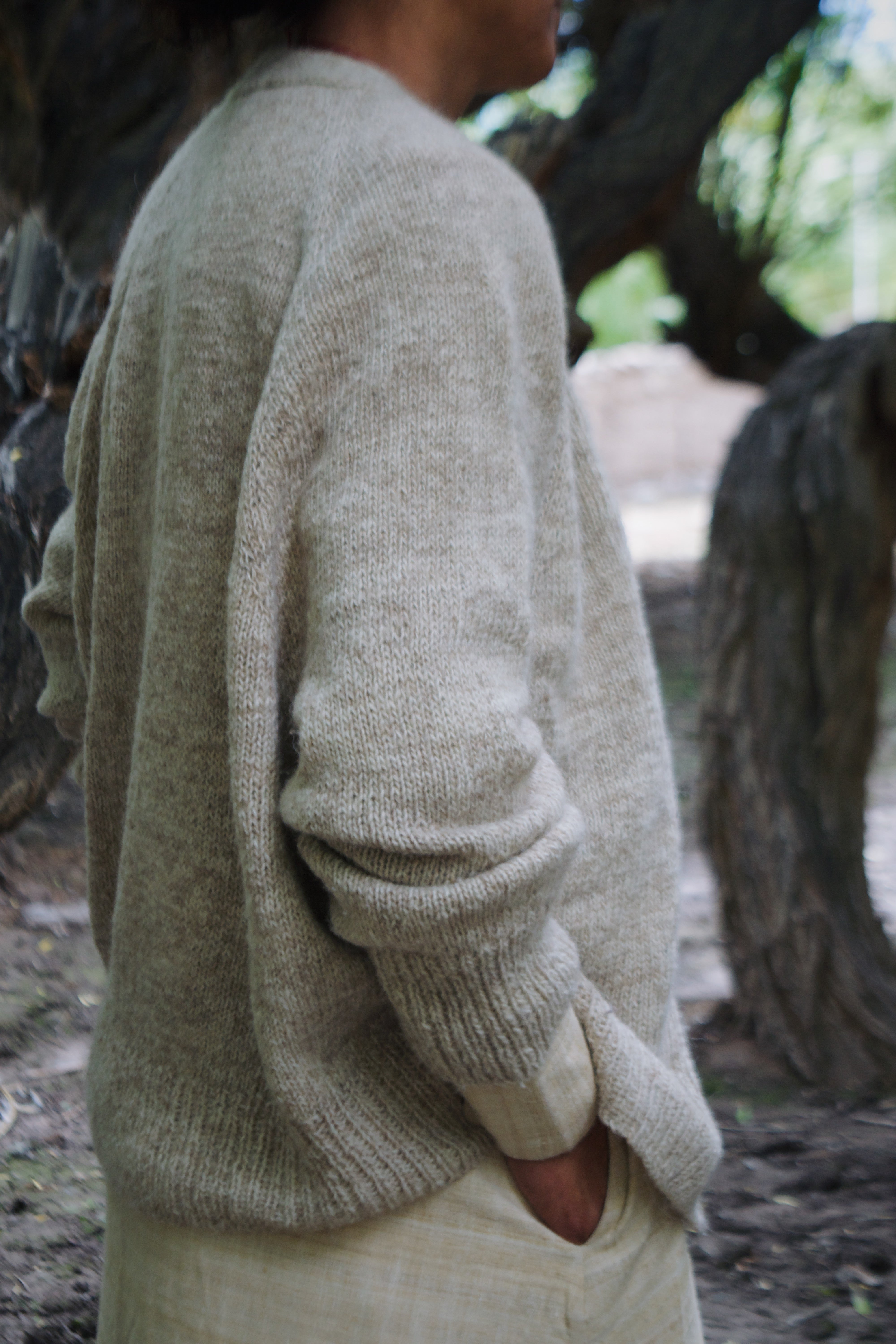 Classic Rib Beanie Beige