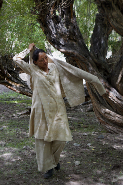 Handspun Cardigan Lambswool