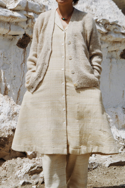 Handspun Cardigan Lambswool