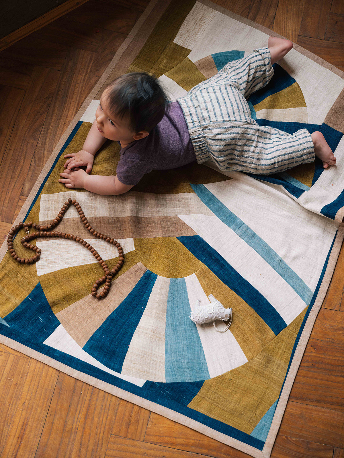 The Companion - Eri Silk Patchwork Blanket #2