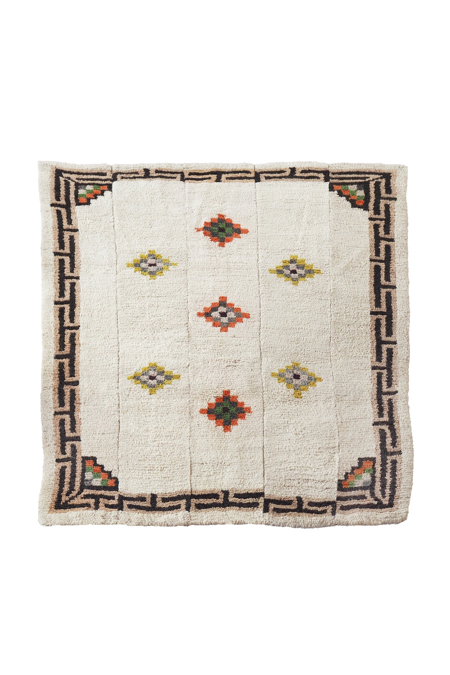 Tsug Den Carpet Mentok Chakri | 100% Handspun & Handwoven Wool Rug Ladakh