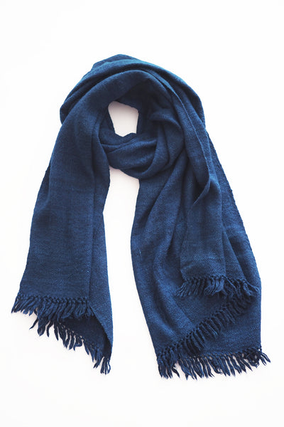 Scarf Lam Indigo Night