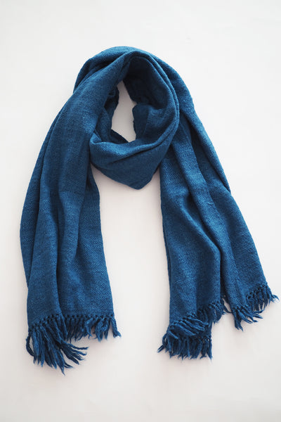 Scarf Lam Indigo Sky