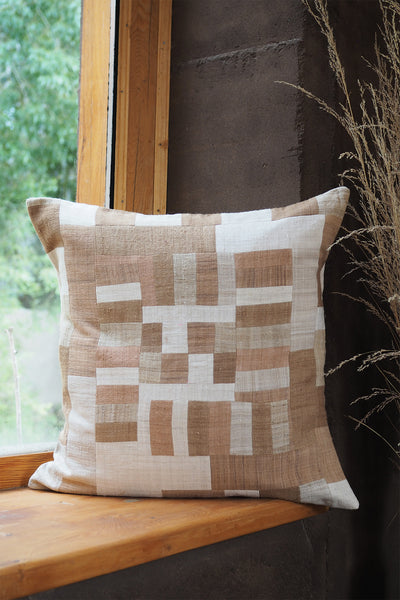 Pillow Case Eri Silk Patchwork #1