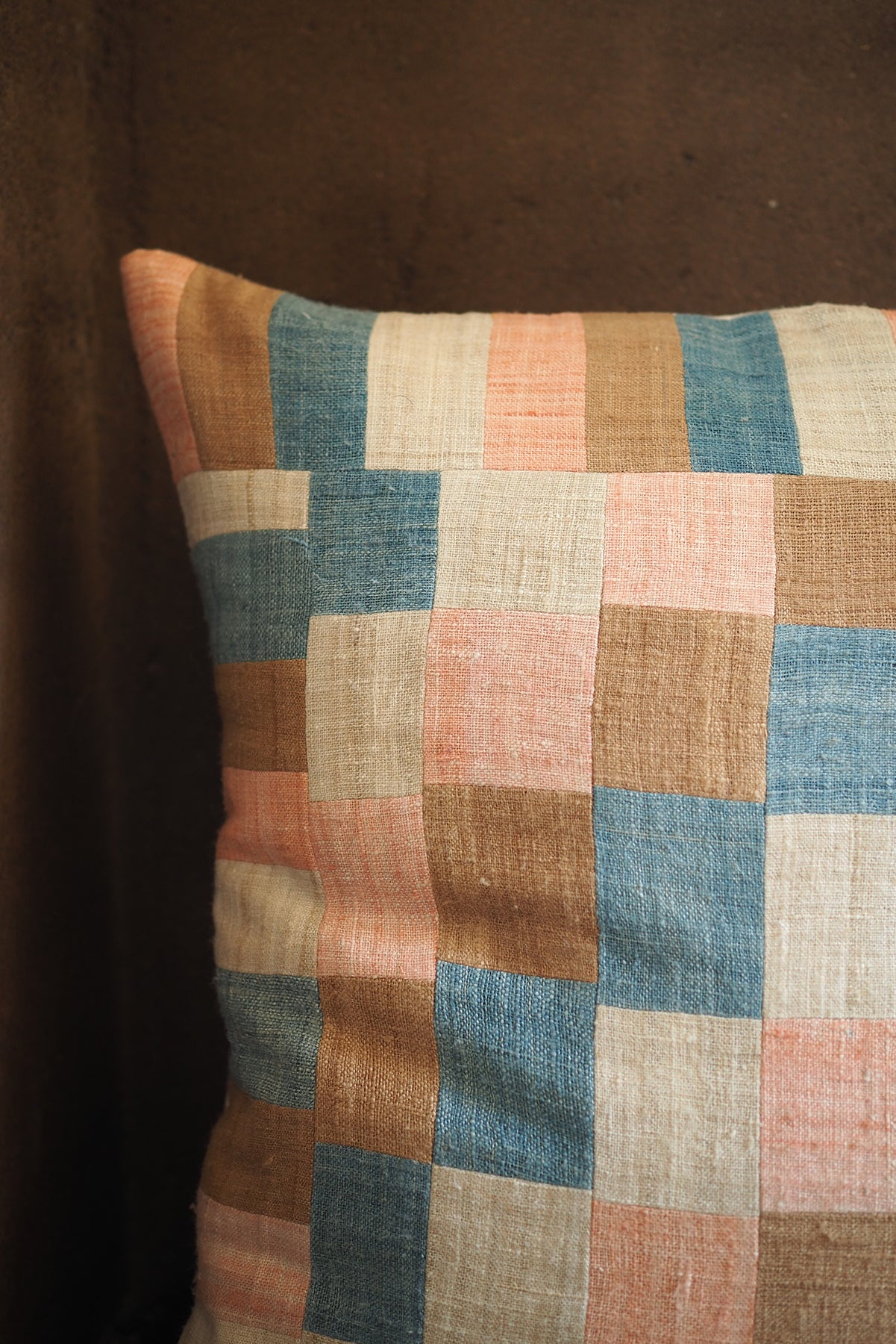 Pillow Case Eri Silk Patchwork #2