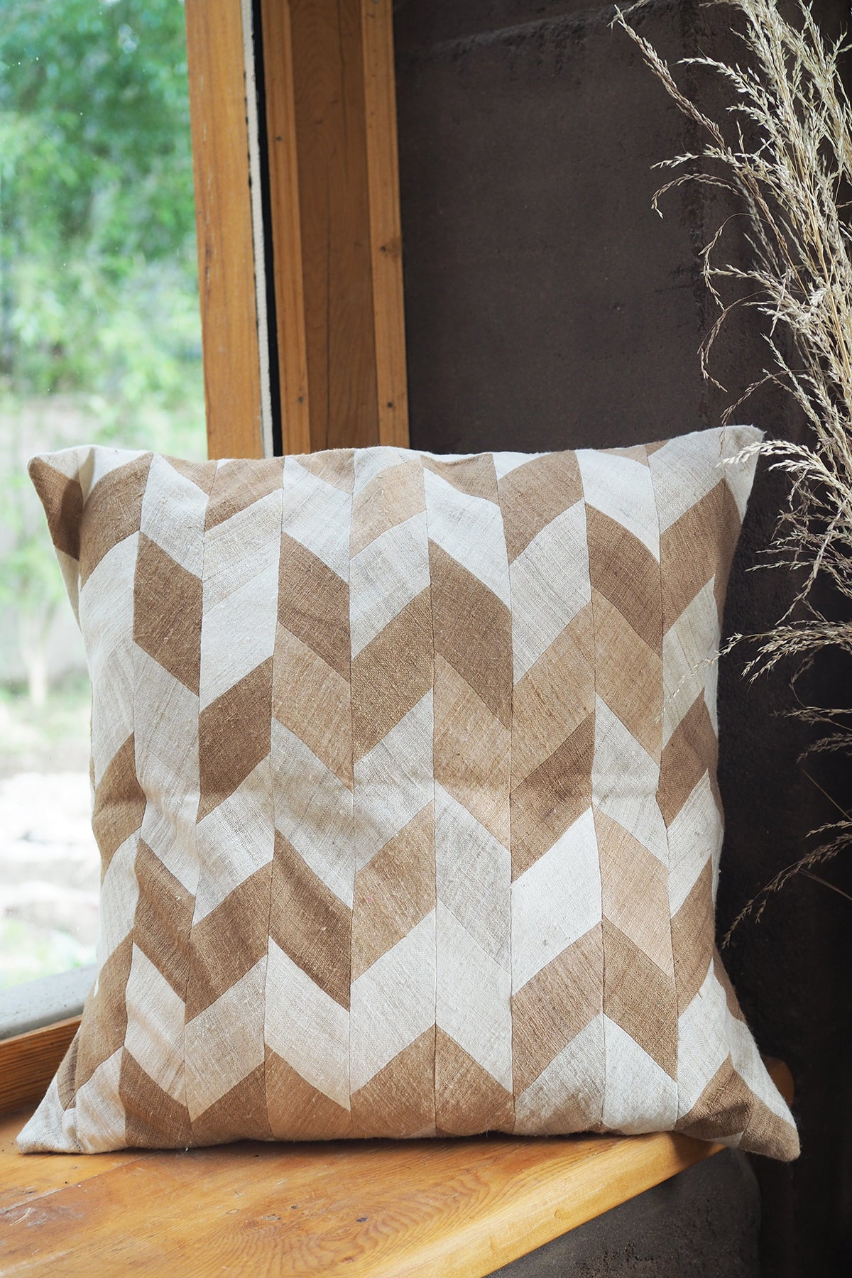 Pillow Case Eri Silk Patchwork #8