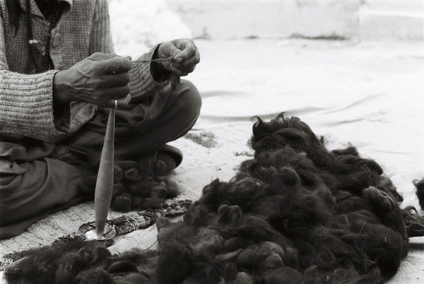 Nomadic Fibers Yarn Light Grey