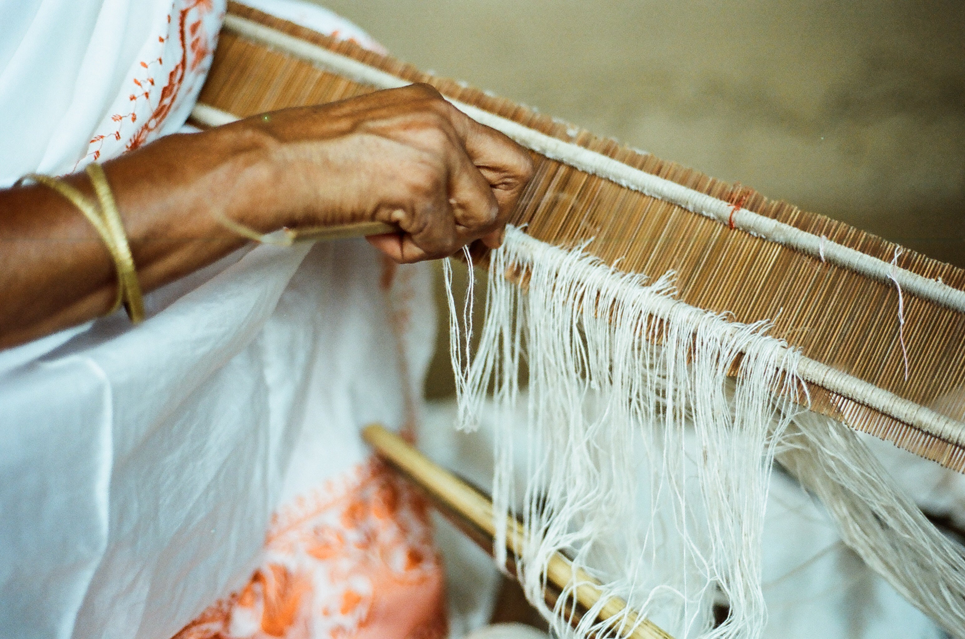 Eriseiden Stoff Natur