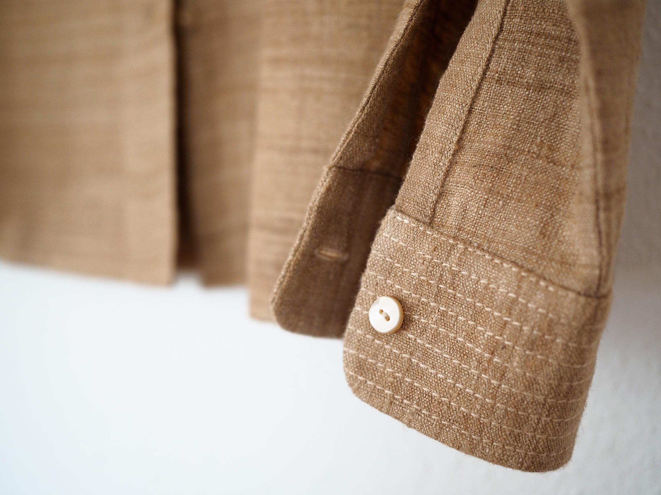 Luxurious eri silk button up shirt for women ethically made in Assam and Ladakh. Handspun and handwoven clothing and naturally dyed garments.