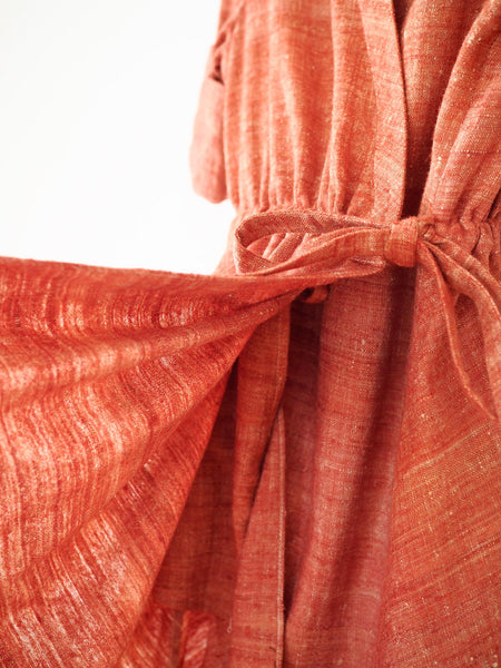 Eri Silk Fabric Indian Madder