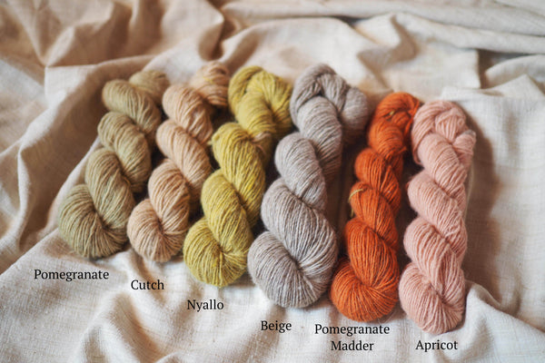 Nomadic Fibers Yarn Apricot