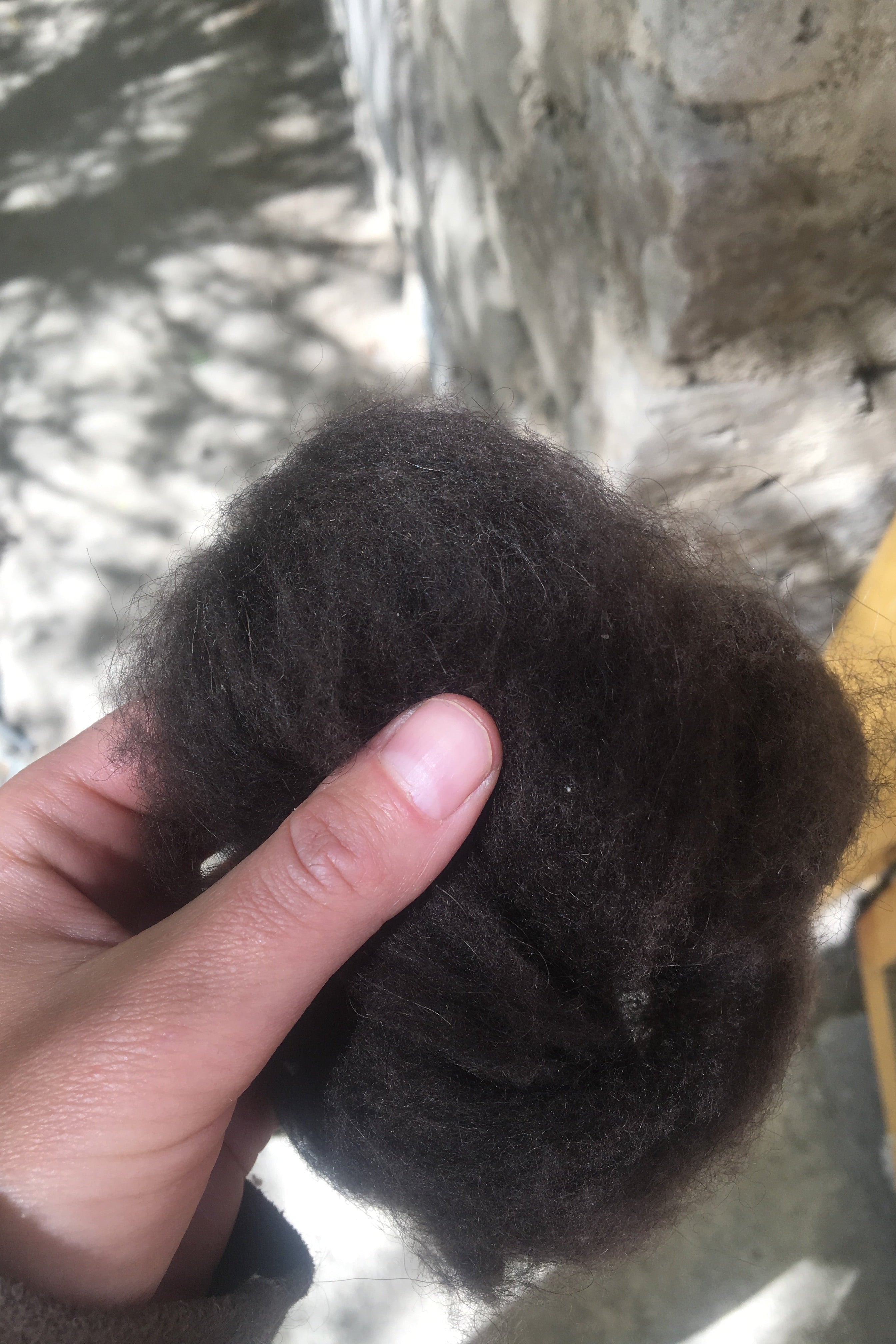 Yak Wool Yarn Khullu Dark Brown