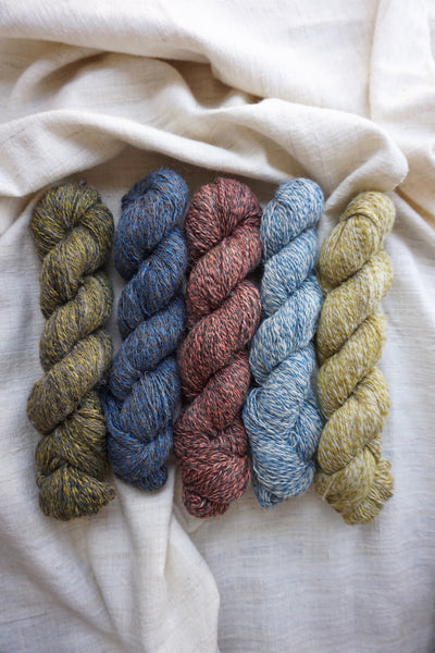 Journey Yarn Indigo White