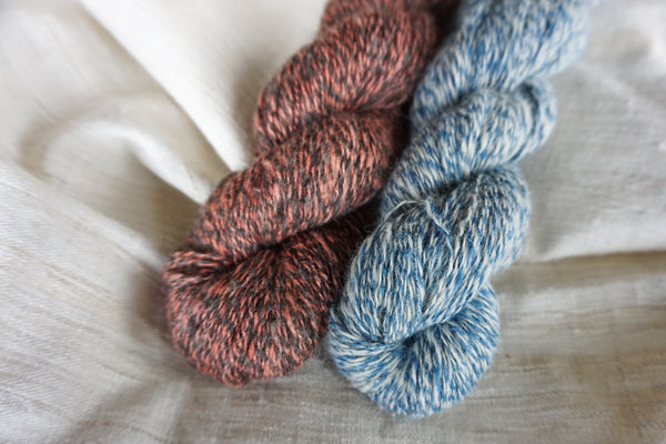 Journey Yarn Indigo White