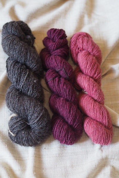 Nomadic Fibers Yarn Burgundy