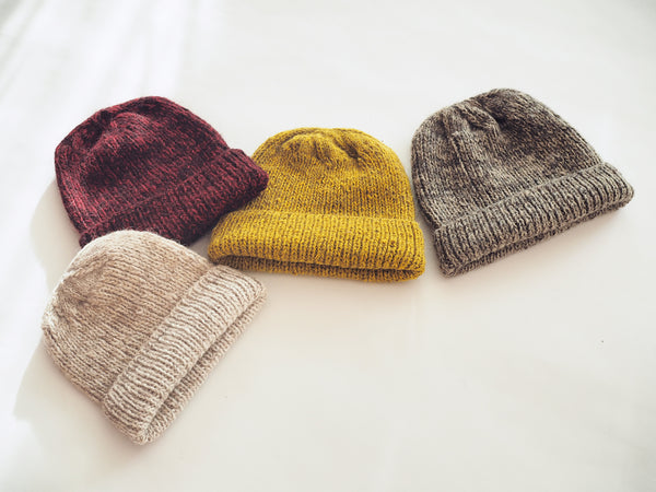 Classic Rib Beanie Burgundy