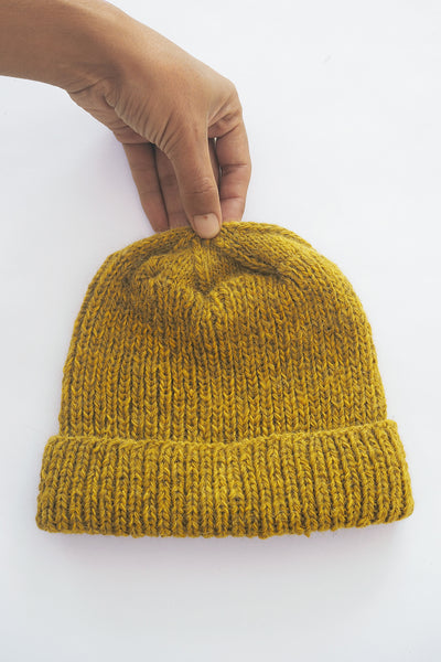 Classic Rib Beanie Marigold