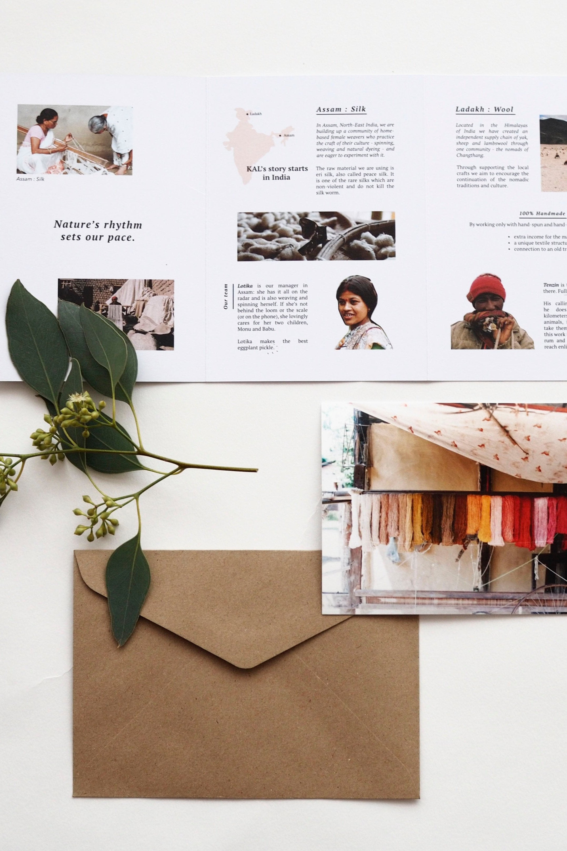 Gift Card Naturally Dyed Eri Silk