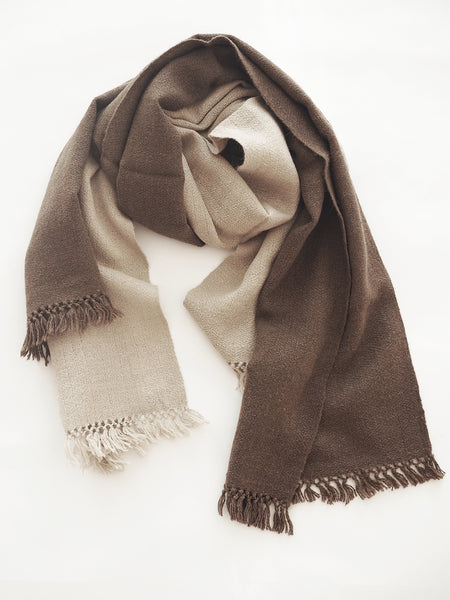 Scarf Yak Wool Khullu White