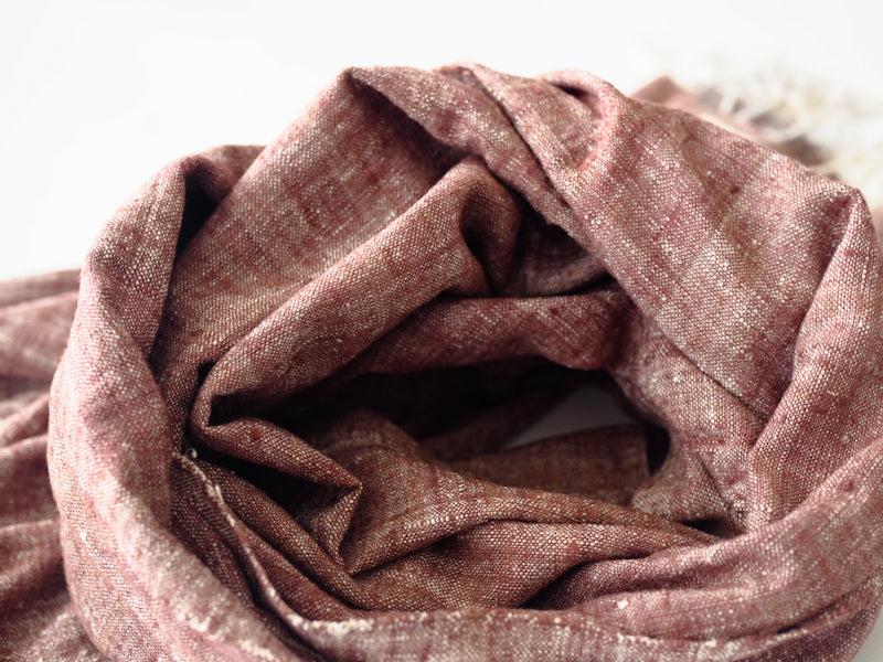 Scarf Eri Silk Teak Young