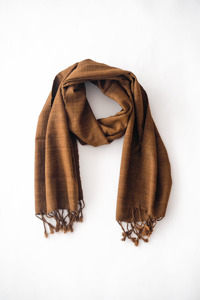 Scarf Eri Silk Piaj Dark