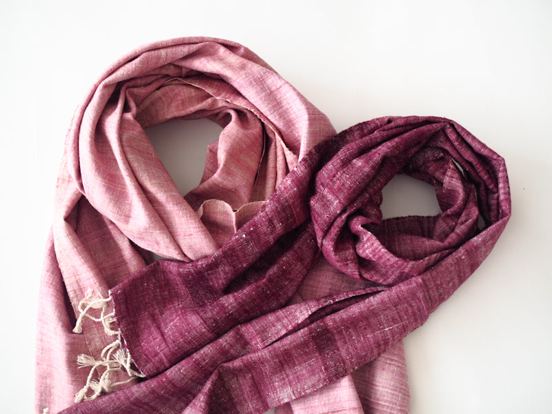Scarf Eri Silk Gulaab Light