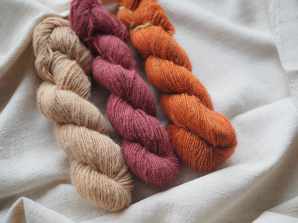 Nomadic Fibers Yarn Raspberry